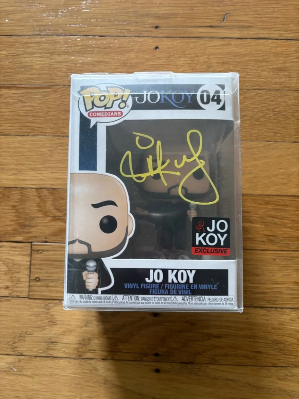 Funko Pop! Comedians Jo Koy #04 Autographed Vinyl Figure - Picture 1 of 4